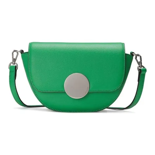 ORYANY Кожа Седло Сумка Сумка через плечо Женская Kelly Зеленая