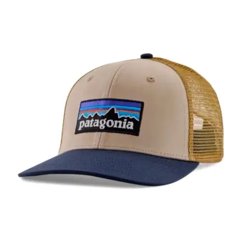 Кепки Patagonia унисекс темно-синий коричневый
