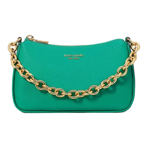 Kate Spade GRAIN LEATHER Сумка Сумка через плечо Маленькая Сумка через плечо Женская Boxwood Зеленая