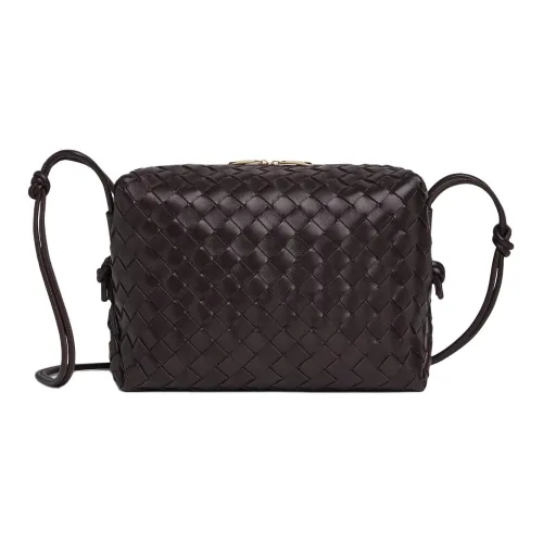 Bottega Veneta Loop Sheepskin Camera Bag Сумка для хранения Сумка через плечо Женская Виноградный фиолетовый