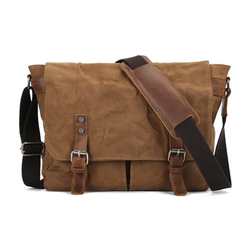 FAVOR Canvas Bag Crossbody Bag Shoulder Bag Medium Unisex Khaki Black Gray Army Green FAVOR Холщовая сумка сумка через плечо плечевая сумка среднего размера унисекс хаки черный серый армейский зеленый