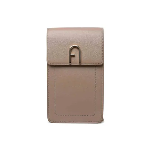 Furla Мягкая кожа Наппа Сумка через плечо Мини Унисекс Light Умбра