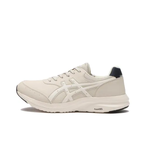 Asics Life Walker Аbrasion Resistant Низкий Топ Беговые кроссовки Мужские Экрю