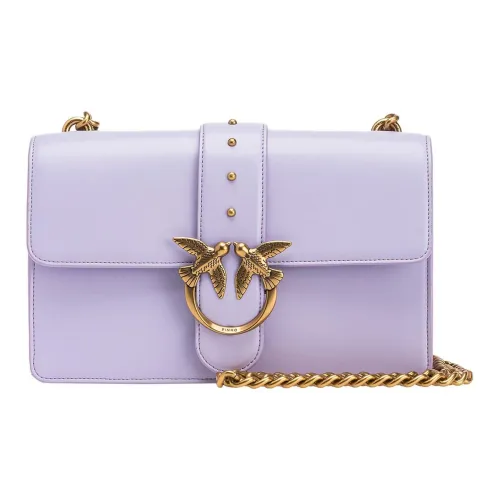 PINKO Полиуретан Конверт Сумка Сумка через плечо Сумка на плечо Женская Светлая Лаванда Трава