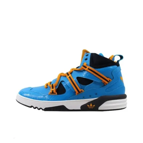 Adidas Originals RH Instinct Амортизация Износостойкий MID Топ Скейтборд Кроссовки Мужские Синие