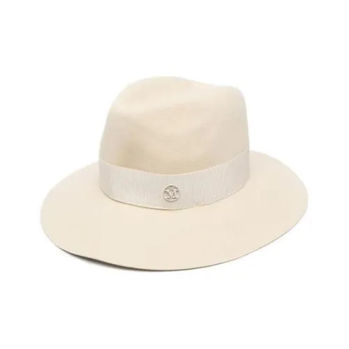 Maison Michel Шерсть Цилиндры Женские Белые