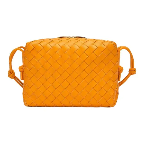 Bottega Veneta Сумка из овечьей кожи сумка через плечо маленькая сумка через плечо женская оранжевый красный