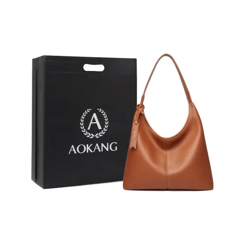 AOKANG Мягкая кожа Тоут Сумка Сумка для покупок Commuter Сумка Сумка на плечо Женская Мокко Классический черный Кремовый абрикос