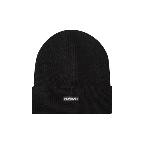 Hurley Акриловая плюшевая шапка-бини для мужчин
