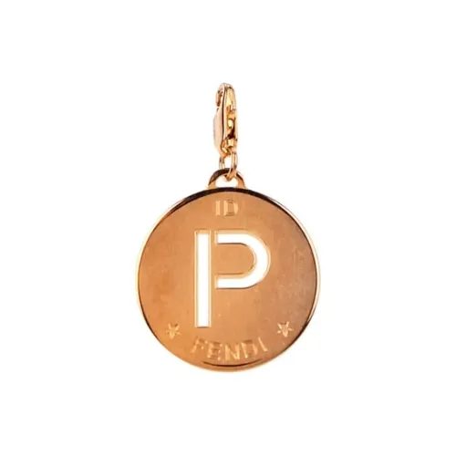 FENDI Металл Шармы Подвески Женские Золото