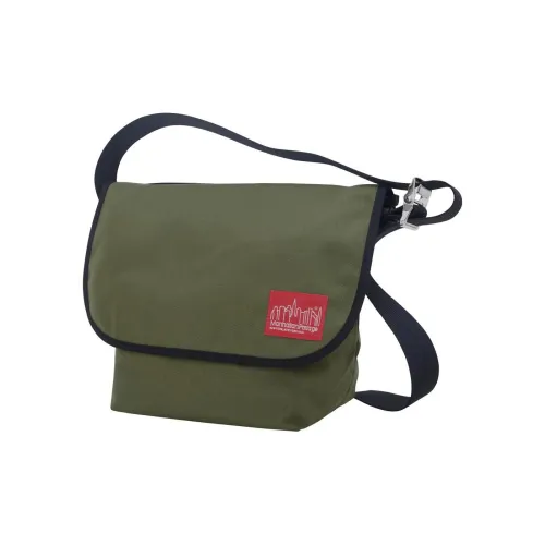 Manhattan Portage CORDURA Ткань Курьерская Сумка Сумка через плечо Средняя Унисекс Оливковый