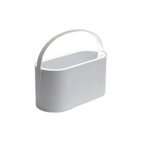 MUID Практичный Портативный Косметичка для хранения с зеркалом для макияжа освещенным светодиодами для использования во время путешествий и на рабочем столе