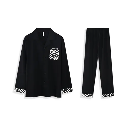 Fadaiqi Черный Мужской Пижамный Комплект