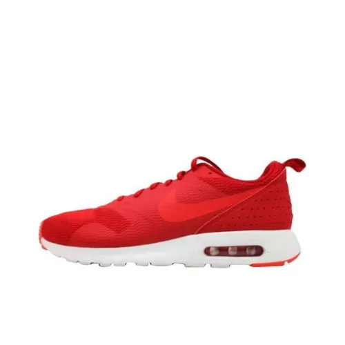 Nike Air Max Tavas Амортизация Износостойкие Низкие Кроссовки для Бега Мужские Красные