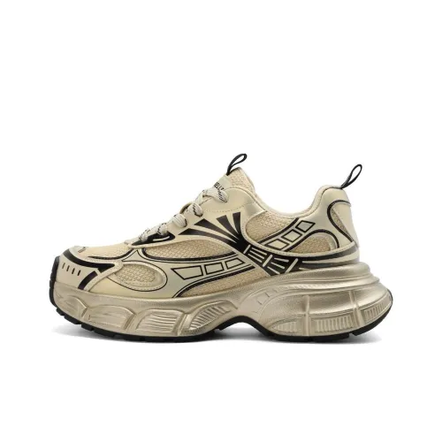 BELLE Износостойкий и Легкий Низкий Топ Кроссовки с Толстой Подошвой Женские