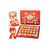 【Supreme Набор】⭐ Meng Длинный + Шкатулка для украшений + Подарочная сумка + Год дракона Ограниченный браслет Blind Коробка