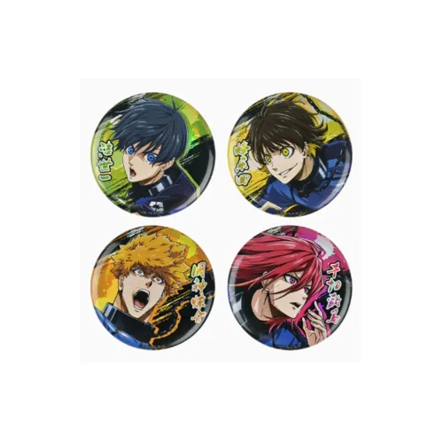 BOOM COMIC Blue Lock Relief Badge Thousand Sliced PANTHER And Horse Bee Joy Returns Йоичи Исаги Badges