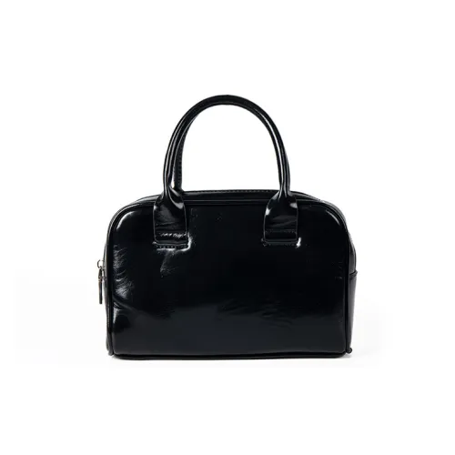 HAWA ПУ (полиуретан) Bowling Bag Сумка среднего размера Женская Черная Красная Серебряная Экрю Кофейная