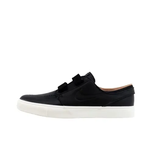 Nike ZOOM STEFAN JANOSKI Износостойкий и Легкий Низкий Топ Скейтборд Кроссовки Мужские Черные