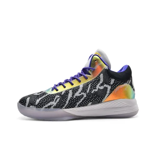 IVERSON Баскетбольные кроссовки Low Top Черный Фиолетовый Светло-Серый Унисекс
