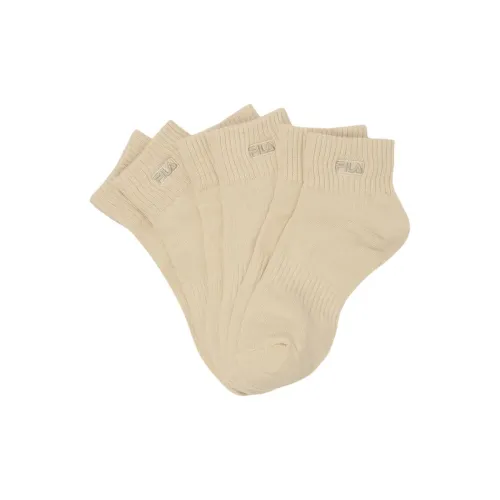 FILA Низкие носки унисекс 3 упаковки бежевый