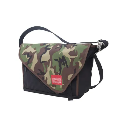 Manhattan Portage Cordura® Классический Ткань Сумка через плечо Сумка на плечо Стандартная Унисекс Черный Камуфляж Коричневый