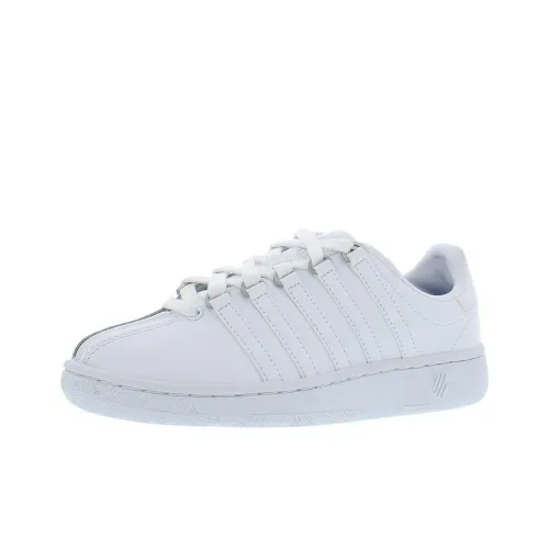 KSWISS Classic Vn Амортизаторы Шок Устойчивая Низкая Юбка Кэжуал Женская Белая