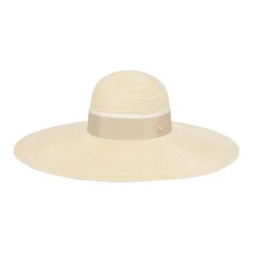 Maison Michel Ткань Цилиндры Женские Бежевый