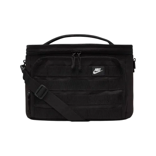 Nike Полиэстер Сумка через плечо Сумка Обычная Унисекс Черная