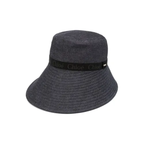 Chloe Латунь Хлопок Полиуретан Шляпы Женские Синие