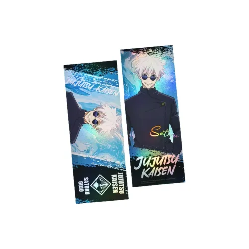 BOOM COMIC Jujutsu Kaisen Season 2 Сатору Годзё Сугуру Гето Тодзи Фусигуро Голографические билеты