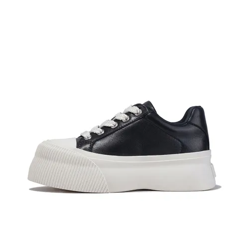 BELLALILY Антискользящий и износостойкий увеличивающий высоту низкий топ кэжуал женский