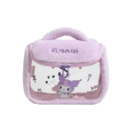 Sanrio Kulomi PVC (поливинилхлорид) косметичка женская фиолетовая