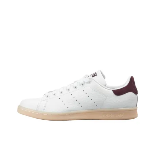 Adidas Originals Stan Smith Slip-Resistant Shock Absorbers Low Top Скейтборд Кроссовки Унисекс Белый Красный