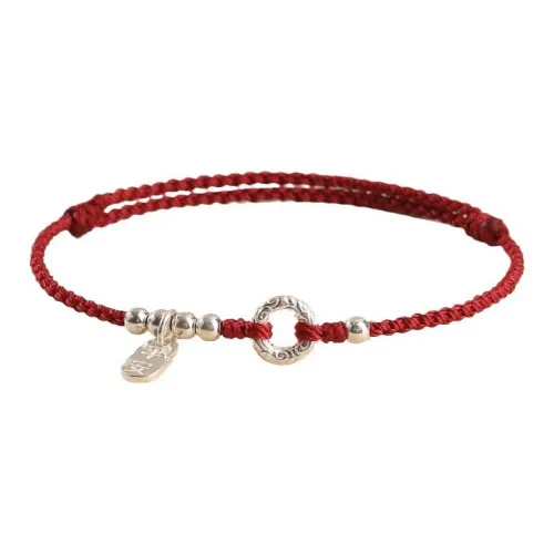 VIGG Традиционный китайский стиль Радость Благоприятный Богатство Браслеты из сплава Женские