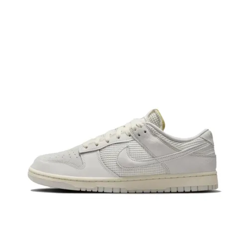 NIKE Dunk Кроссовки для скейтбординга Низкие Бежевые Мужские