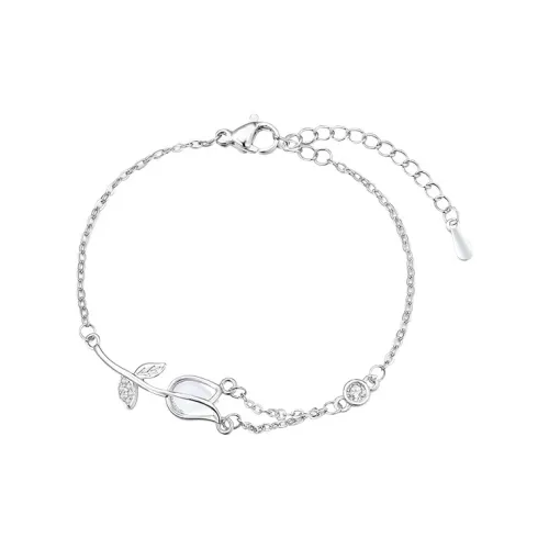 YUOFFICIAL Элегантный дизайн с модными цветочными браслетами для женщин