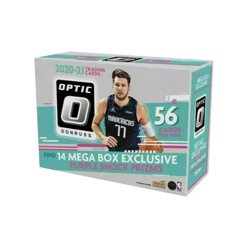 Панини NBA Баскетбольная карта 2020 21 Donruss Optic Mega Коробка Durex Спортивные карты 1