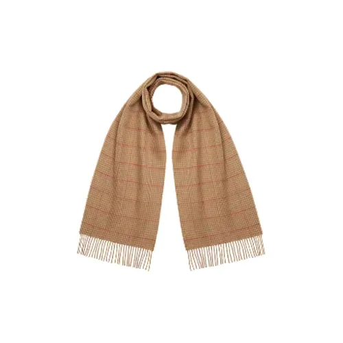 JOHNSTONS OF ELGIN Вязаные шарфы Женские CAMEL