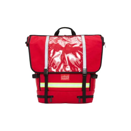 Manhattan Portage Cordura Ткань Рюкзак Унисекс Красный