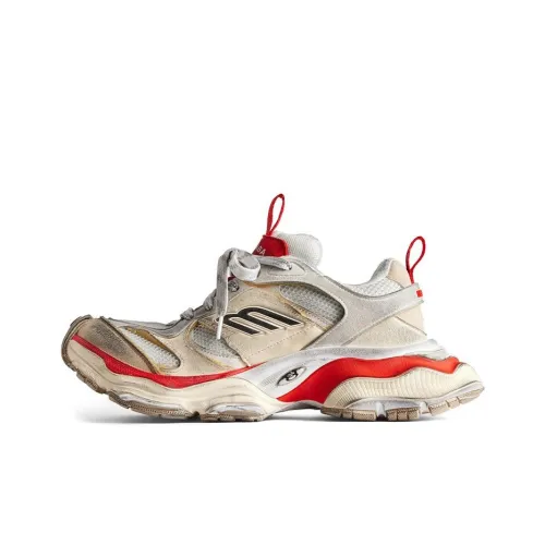 Balenciaga Cargo Low Топ Повседневная обувь Мужская Белый Красный
