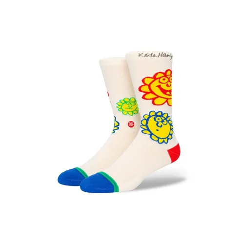 Stance X KEITH Haring ARTIST Co Унисекс MID Носки до икры