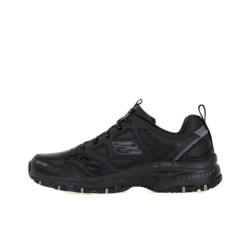 Skechers Hillcrest Low Топ Беговые кроссовки Женские Черный
