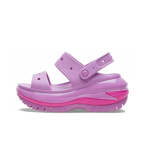 Crocs One Ремень Сандалии Женские Пузырьки Фиолетовый