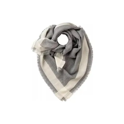 JOHNSTONS OF ELGIN Вязаные шарфы Женские Серый
