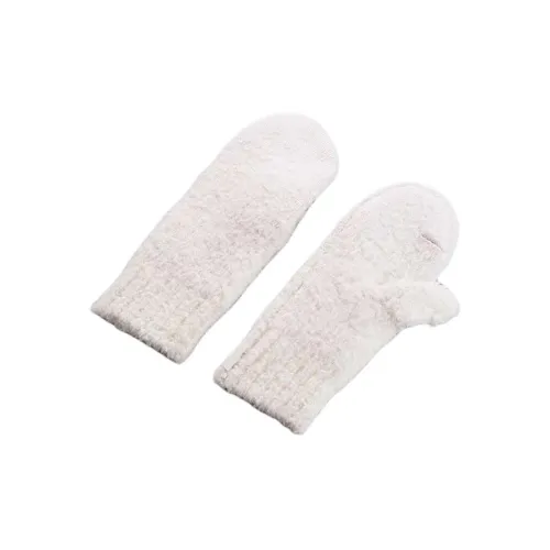 lululemon Шерсть Перчатки Женские Белые Красные