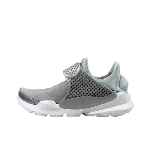 Nike Sock Dart Амортизация Износостойкие Низкие Кроссовки для Бега Унисекс Серые