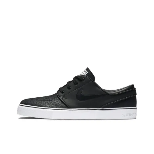 Nike SB Stefan Janoski Zoom Легкие и Дышащие Низкие Кроссовки для Скейтбординга Мужские Черные