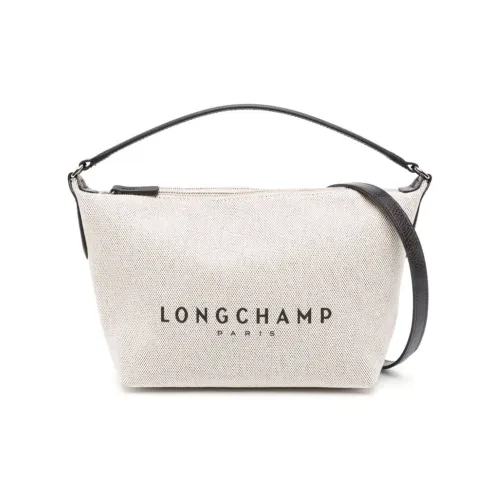 LONGCHAMP Хлопок и Холст Сумка Сумка через плечо Сумка через плечо Маленькая Женская Бежевая