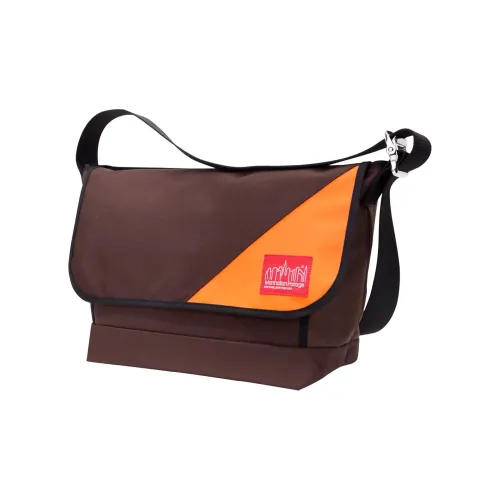 Manhattan Portage Сумки через плечо Коричневый & Апельсин Унисекс